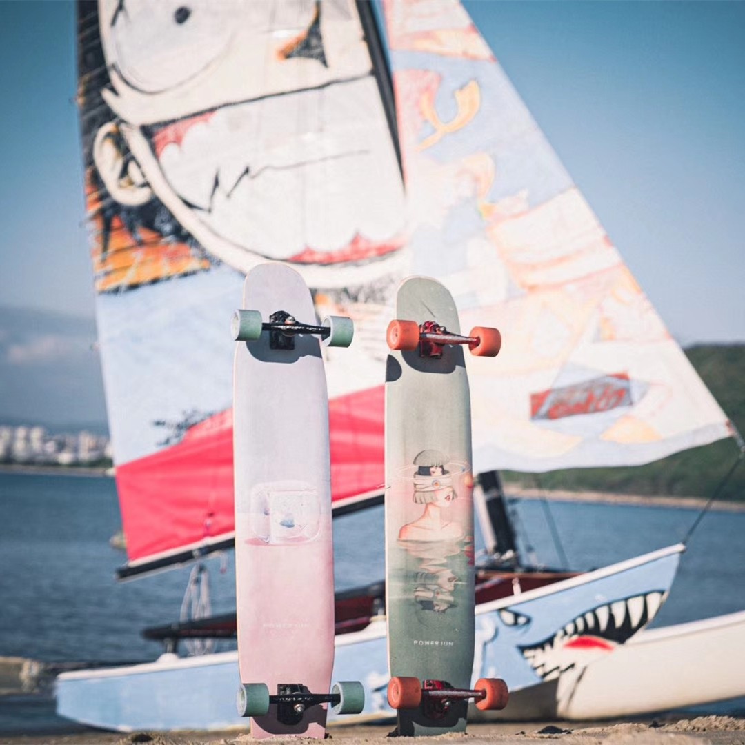 tmu长板dancing平花舞板男女生抖音同款滑板新手入门刷街专业板