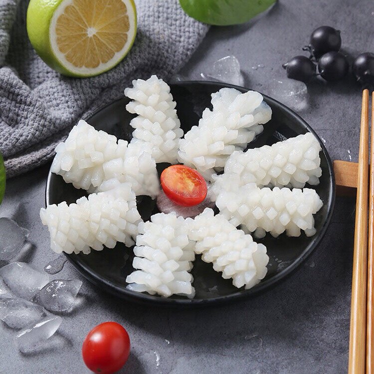 鱿鱼鱼花新鲜5斤墨鱼花目火箭火锅食材海鲜冷冻鱿鱼