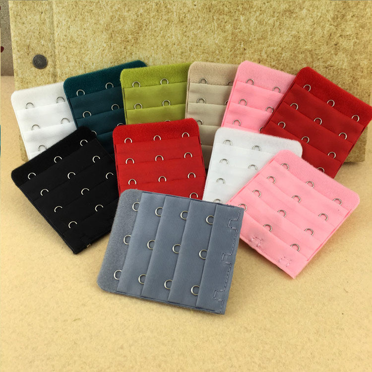 加宽三扣三排搭扣加带内衣扣接扣背扣排延长搭扣