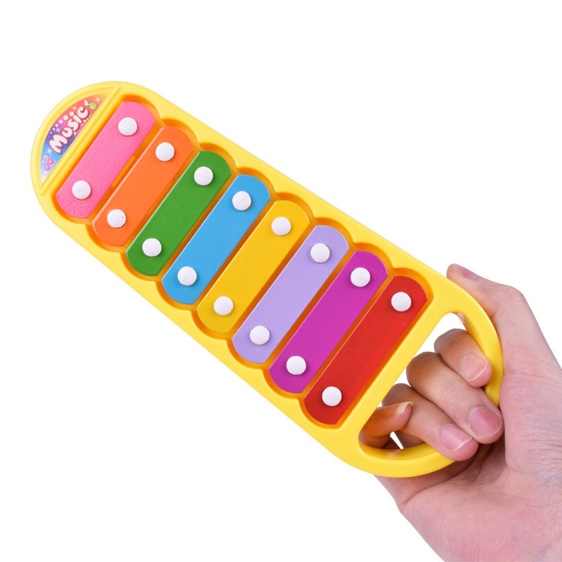 玩具敲琴儿童玩具批发音乐八音钢质质琴宝宝益智敲琴