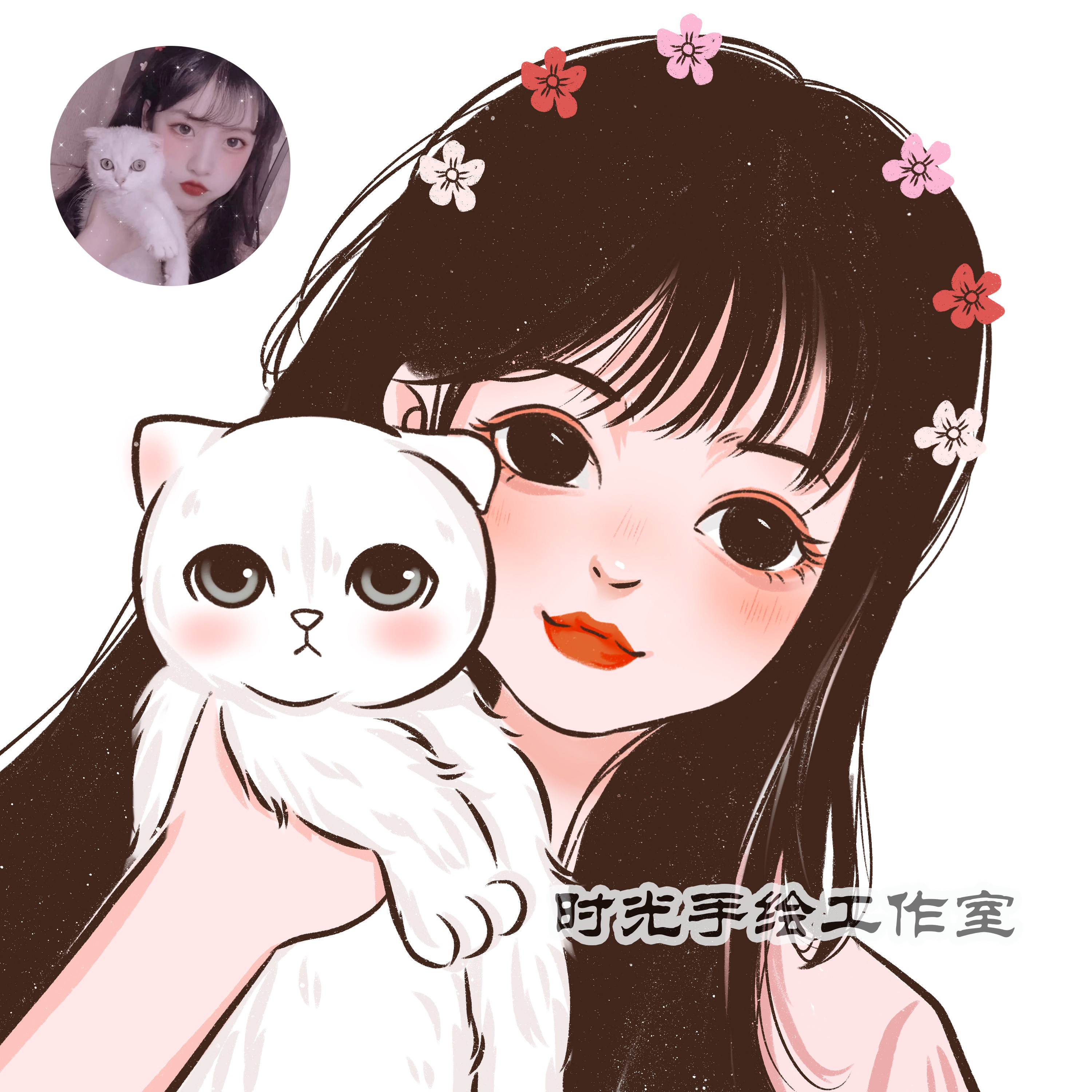 原创漫画画风手绘头像定制照片卡通漫画设计微信手绘真人漫画