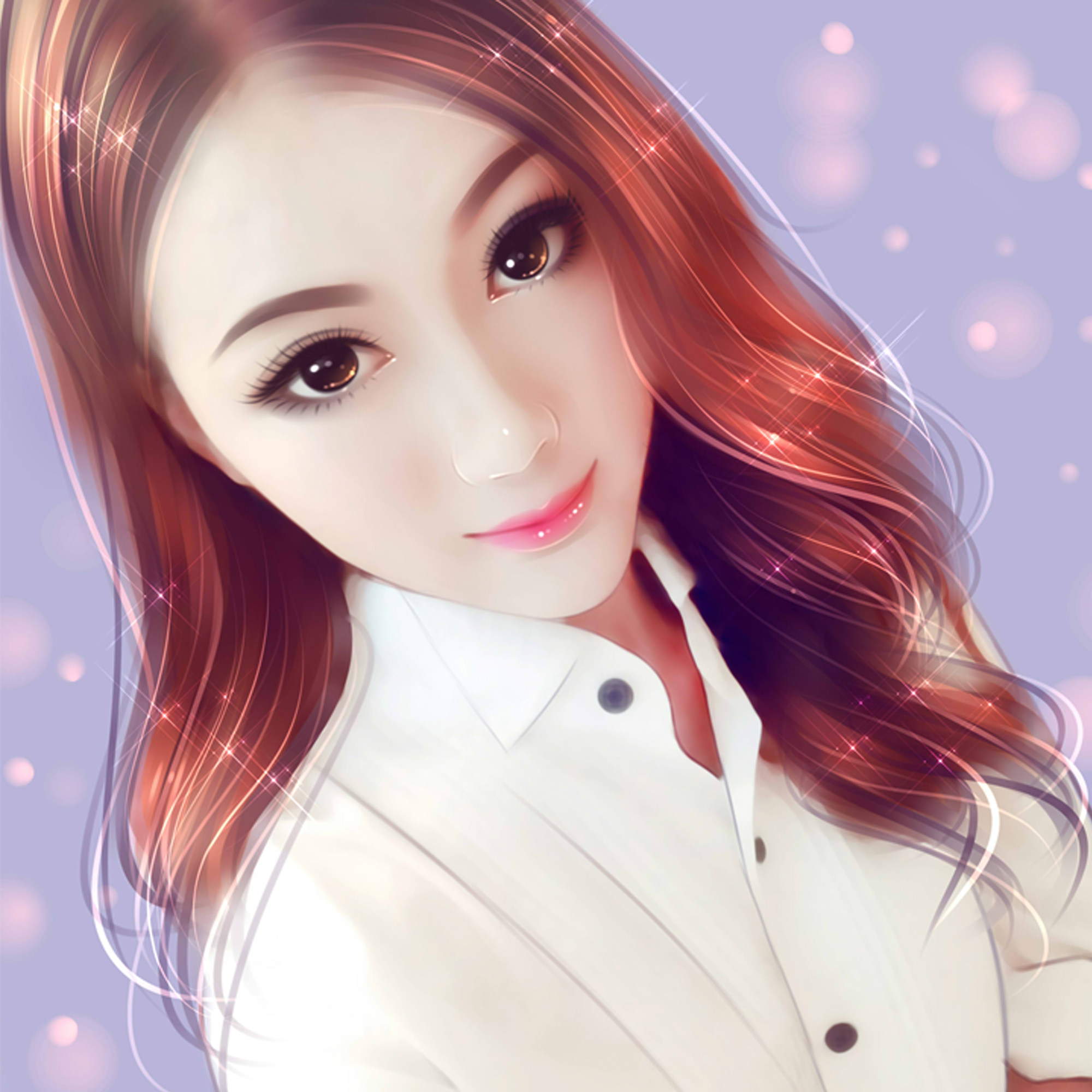 真人照片转手绘头像q版卡通绘画素描肖像漫画人物微信设计定制作