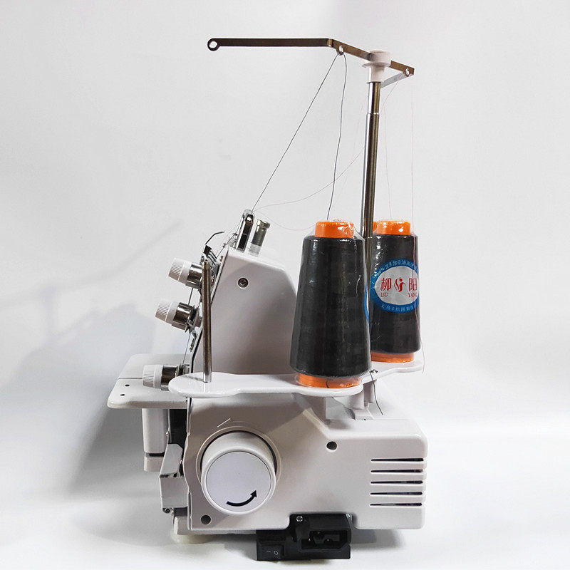 针巧丫五线锁边机三线拷边机连包带缝码边机四线包缝机家用缝纫机