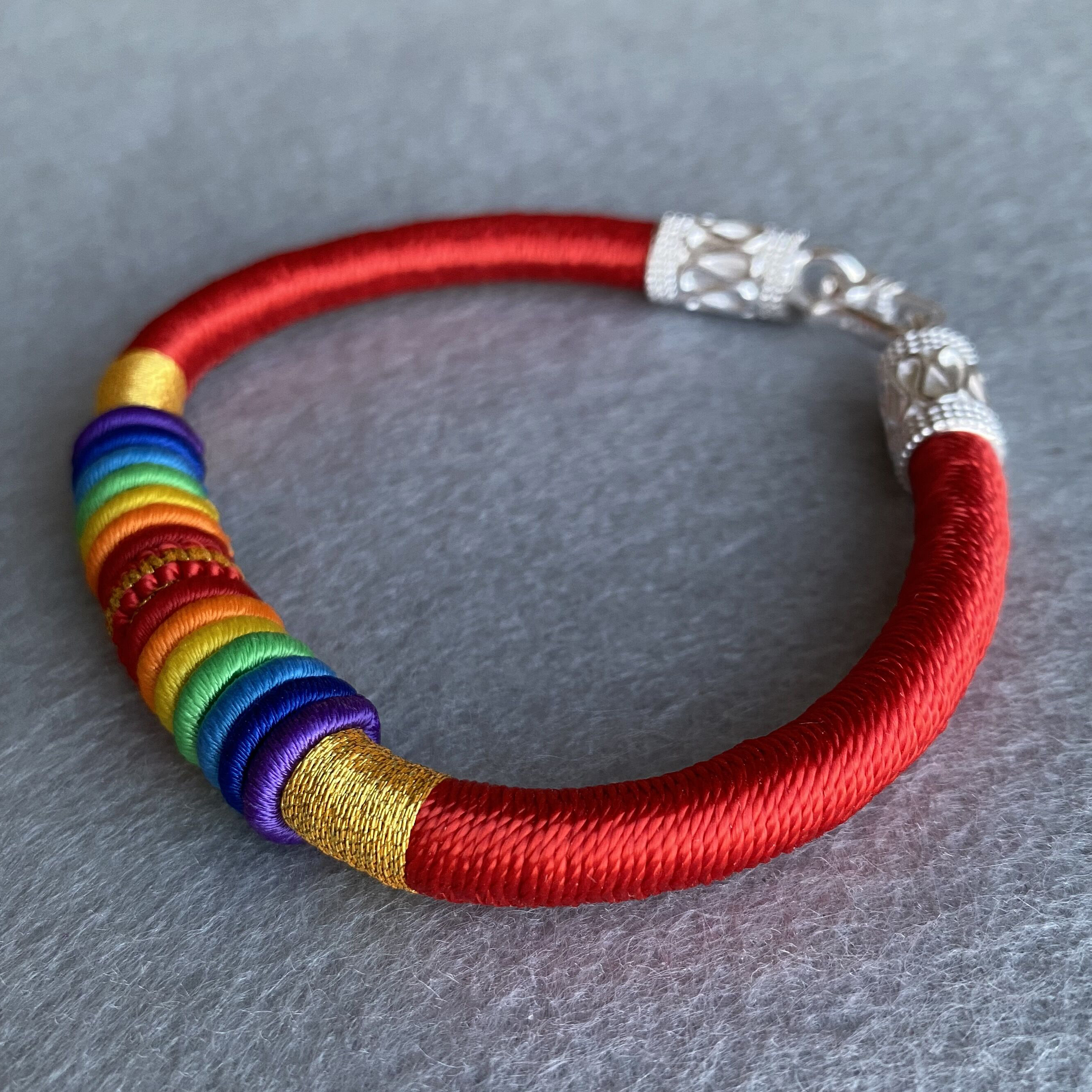 九乘迦叶金刚结手本命年红绳手链男女手工编织手链