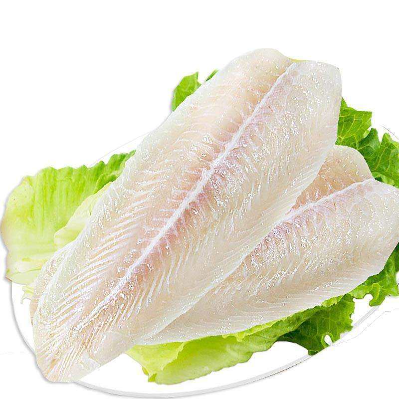 龙利鱼柳进口鱼柳新鲜鱼肉无刺巴沙鱼鲜活冷冻鱼柳一条400克左右