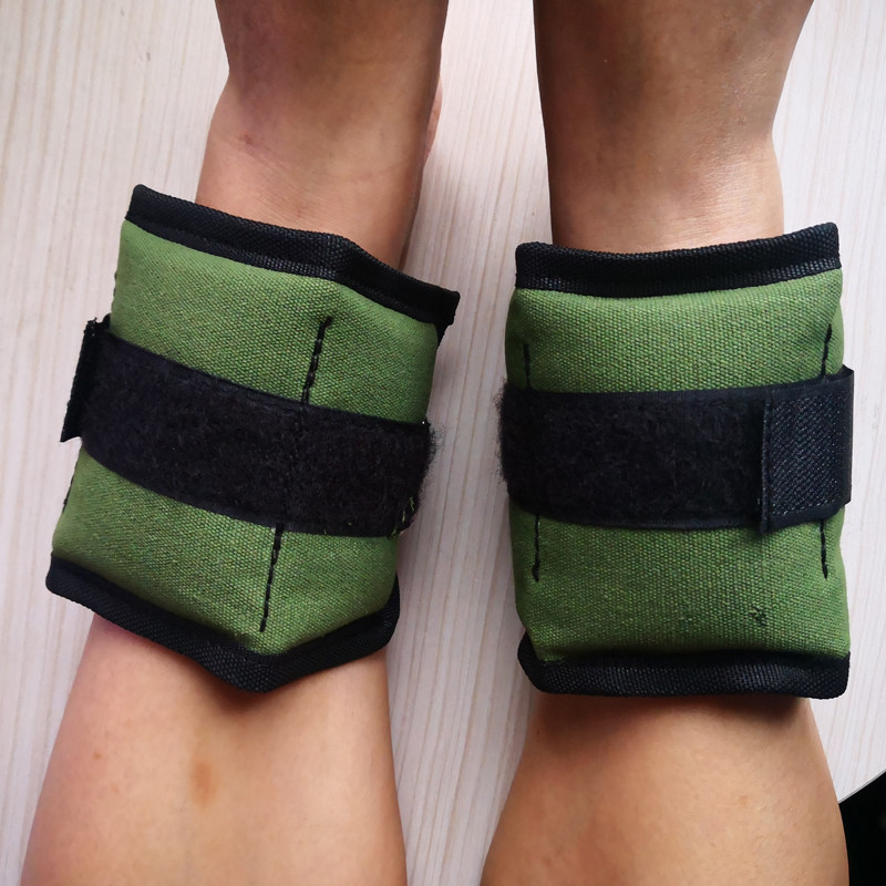 绑腿帆布制作沙袋瑜伽训练学生舞蹈跑步健身运动护腕