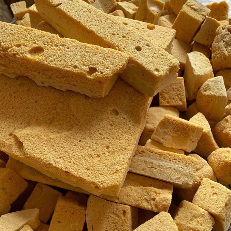 手工麦芽糖蜂窝蜂蜜大块糖灶叮叮500克包邮怀旧传统糖果