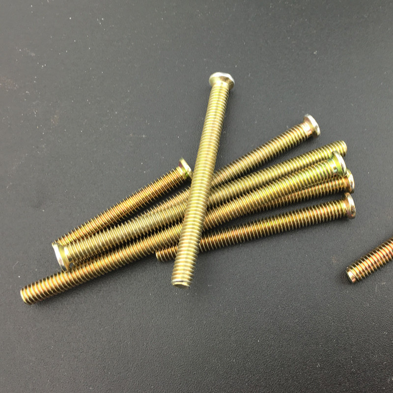 地插开关小平头螺丝m4地板座插底盒加长螺钉沉头2.5/3/4/5/6公分