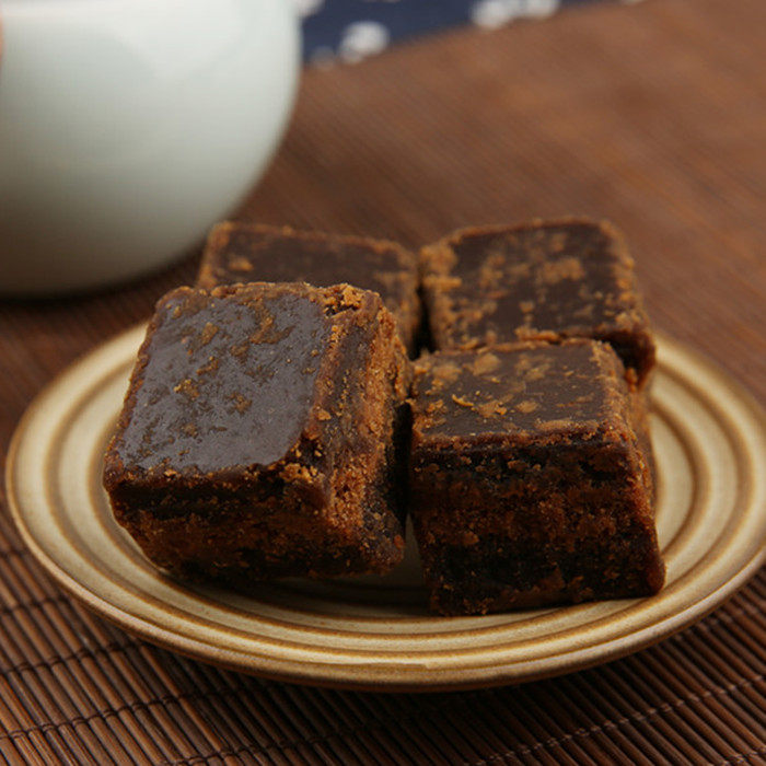 纯甘蔗云南黑糖块500g一斤装 老红糖块 土 古法红糖赤砂糖 老 包邮