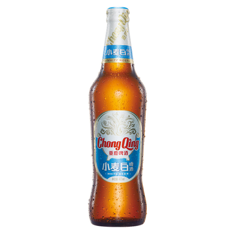 重庆啤酒原厂正品小麦465ml特产包邮破损包赔啤酒