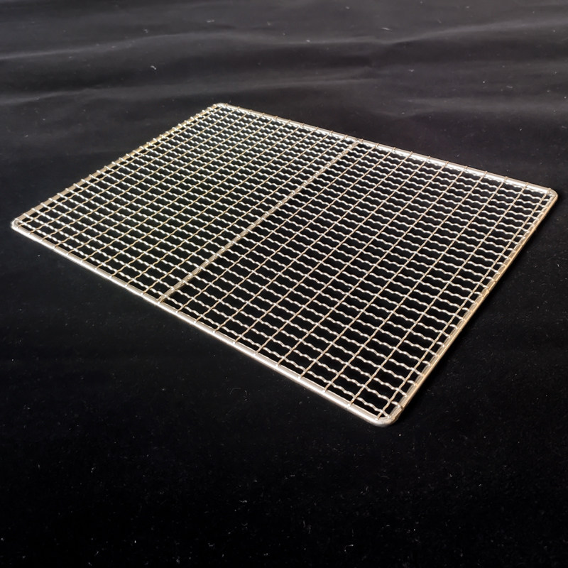 不锈钢烧烤长方形网片沥油架网烤鱼网直火烤网晾晒烧烤网