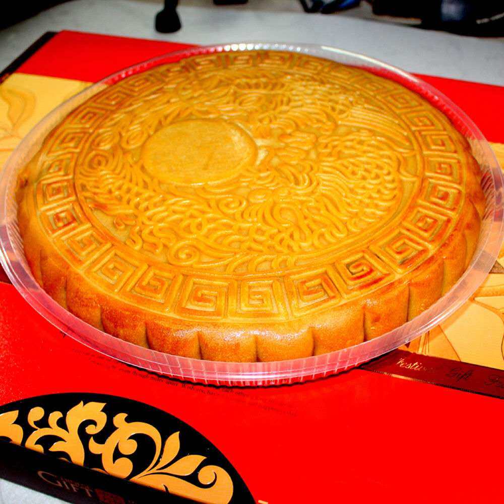 大月饼五斤 超大金腿伍仁广式手工好吃大礼盒中秋送礼物爸妈女友