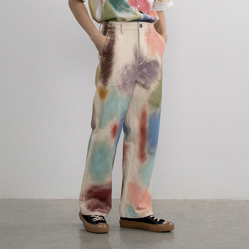 CONP 21SS Painting Trousers 手绘刷漆长裤