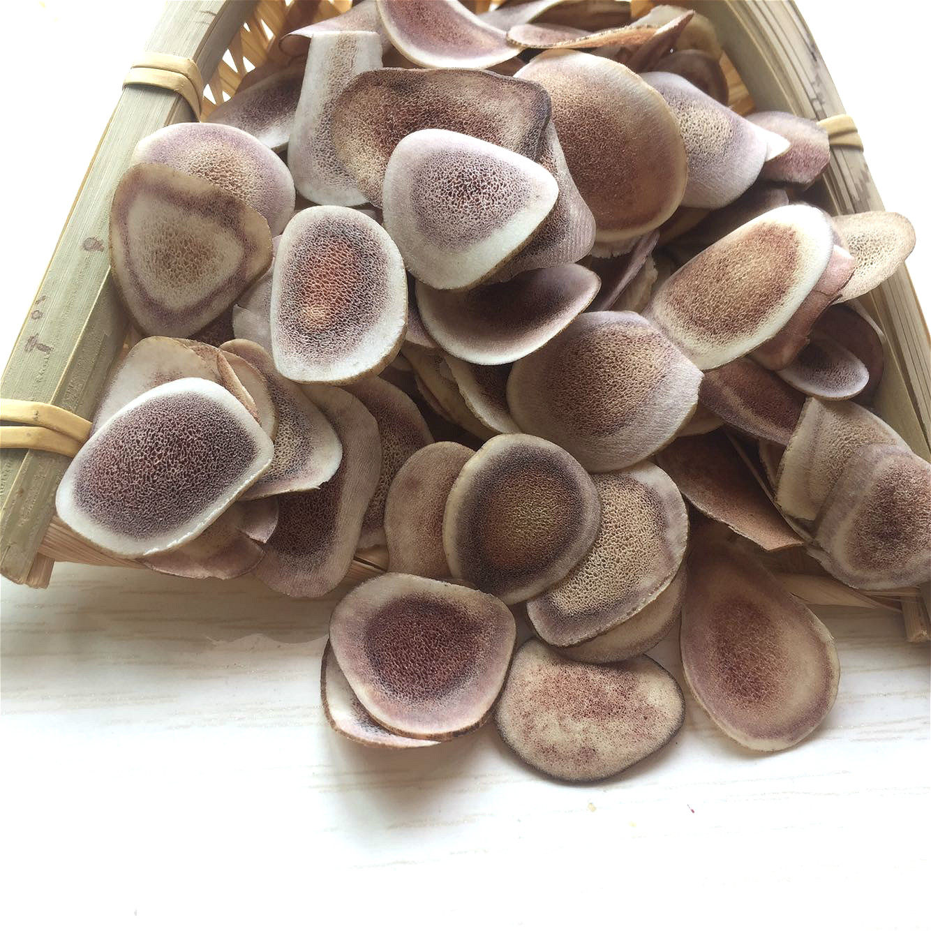 吉林鹿角整根切制人工养殖鹿茸骨片500克装包邮鹿茸片