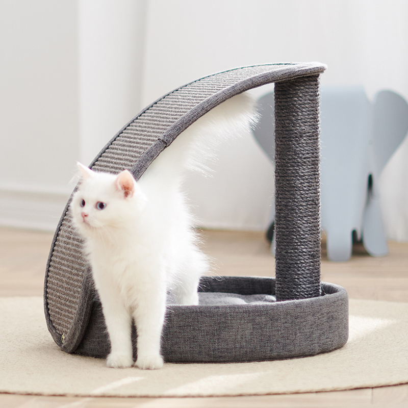 拱桥兽牌petsbelle新款式猫爬架成猫猫抓板玩具ps707猫爬架
