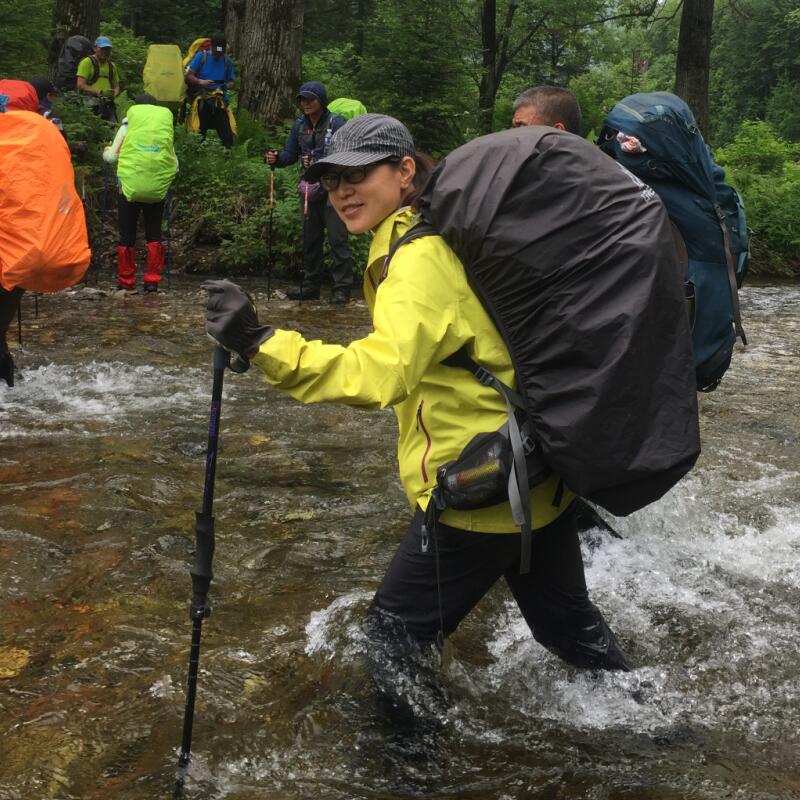 正品 极星Shehe 男女款春秋户外超轻三层压胶超强防水透气冲锋裤