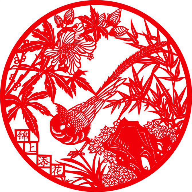 纯手工剪纸刻纸成品剪纸画中国传统礼品风景花鸟剪纸窗花贴纸