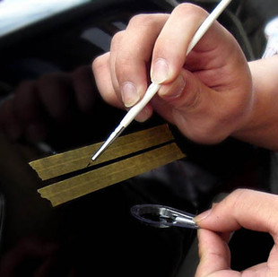 补漆笔易彩mc106辅助工具套装汽车深度划痕diy修复补漆笔