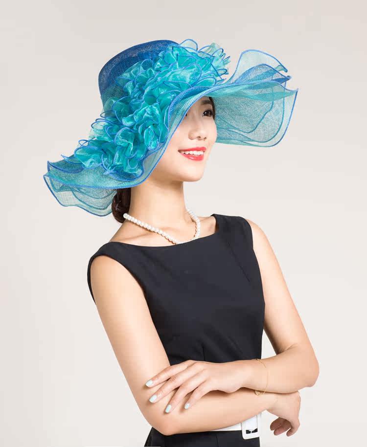 优惠券后198元,帽子女夏天女渔夫帽英伦百搭麻纱帽韩