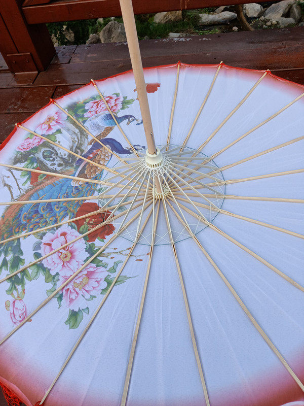 古装古风流苏舞蹈中国国风拍照摄影汉服飘带工艺伞