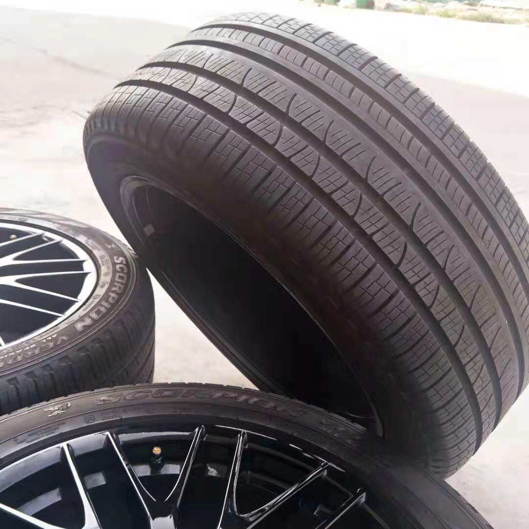 倍耐力轮胎45r20韦德奥迪q7保时捷卡宴大众途锐更换轮胎