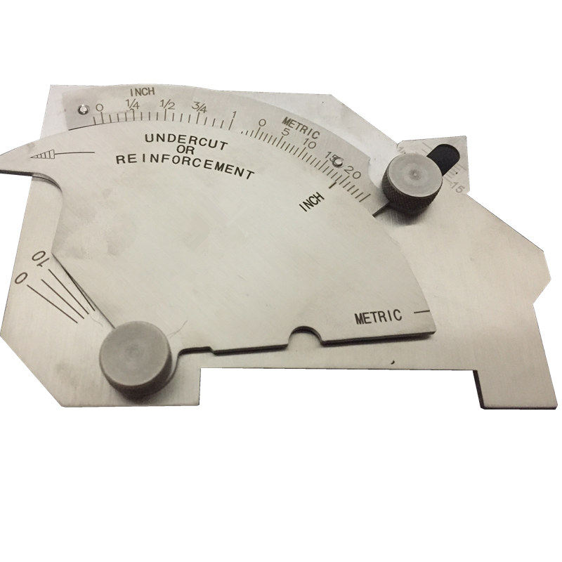 游标焊缝规坡口咬边深度尺测量工具mg-11型凸轮式焊接检验尺 焊缝量规