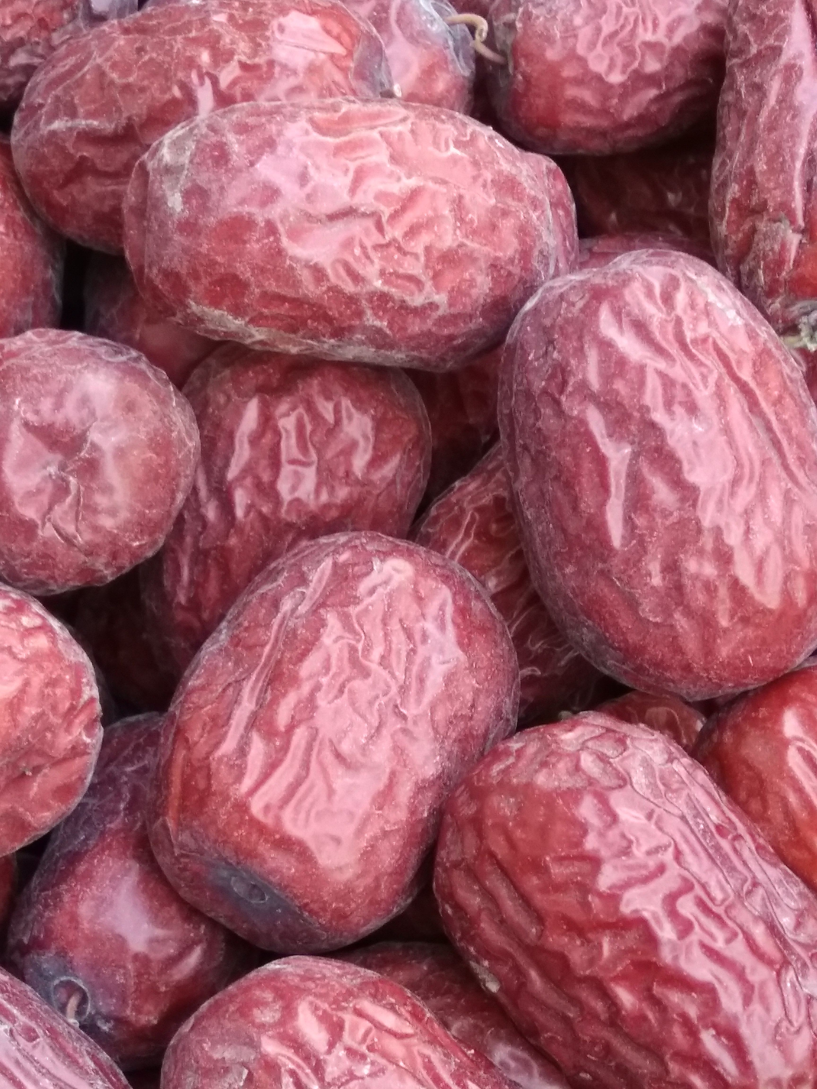 新疆特产若羌红枣灰枣吊干带灰土原粒枣新枣 包邮 2斤大包装 特级