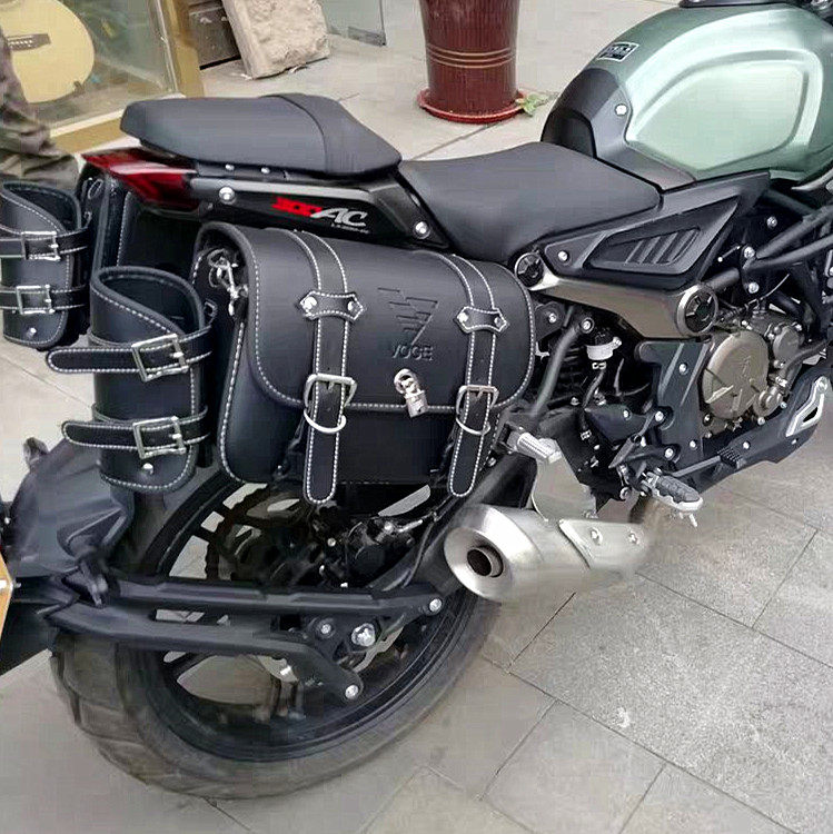 适用无极300ac边包lx3006cvoge300后靠背保险杠护杠后货架尾架