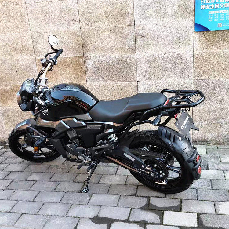 靠背适用于启典kd150g1货架尾箱架150g1复古边包护杠摩托车保险杠