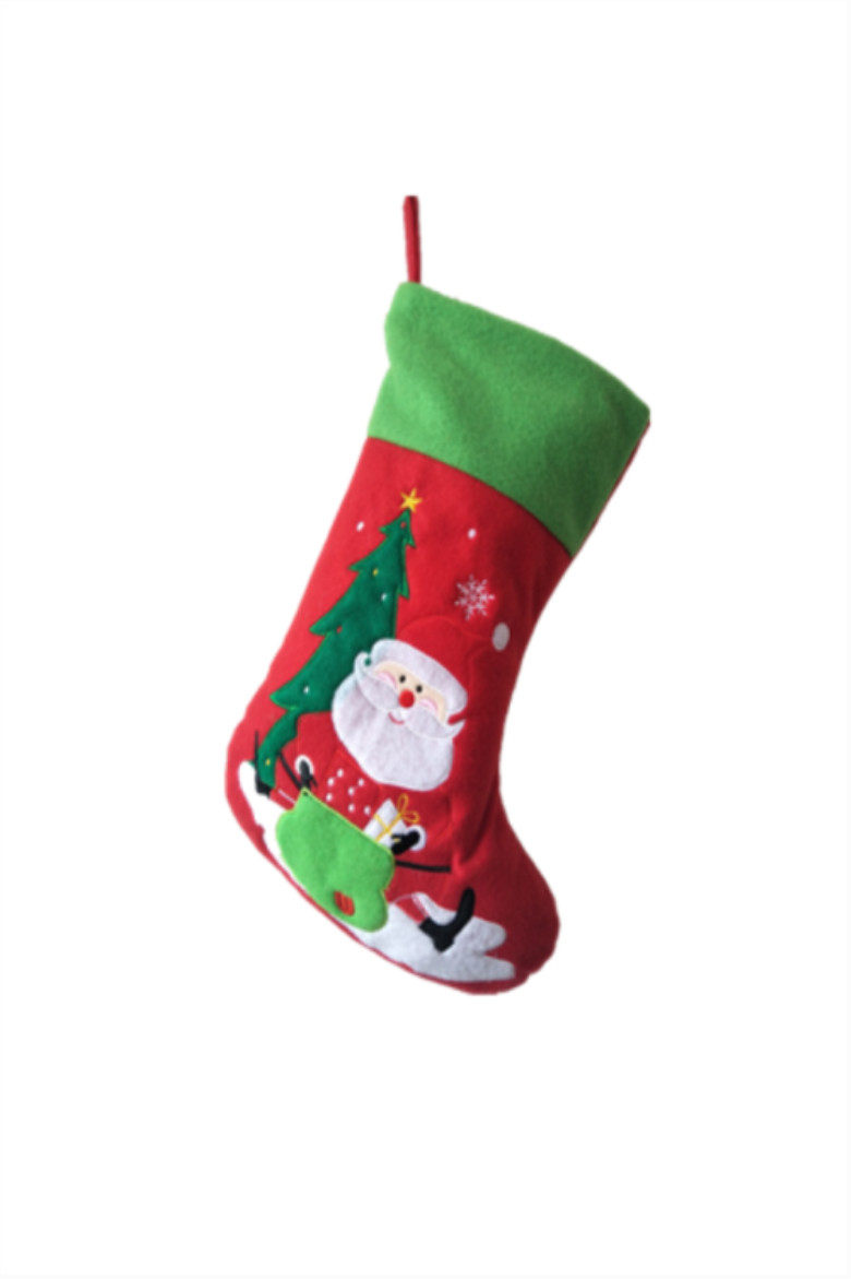 圣诞节装饰品圣诞大袜子老人礼品袜礼物袜儿童糖果袋子挂件挂饰