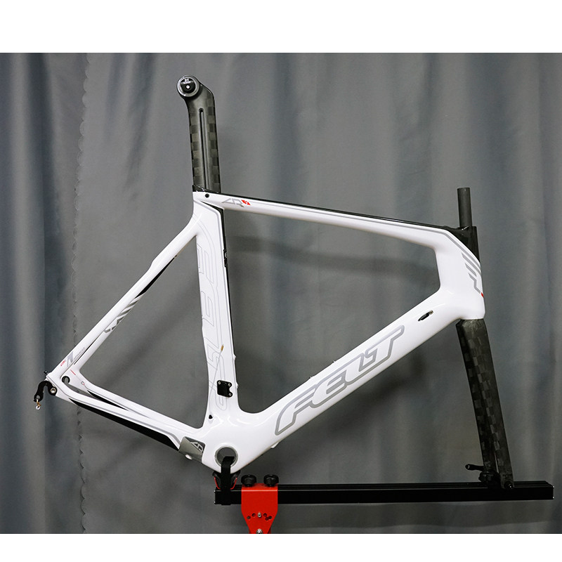 全新美国feltar312k碳纤维纹理高个子61码车架自行车车架