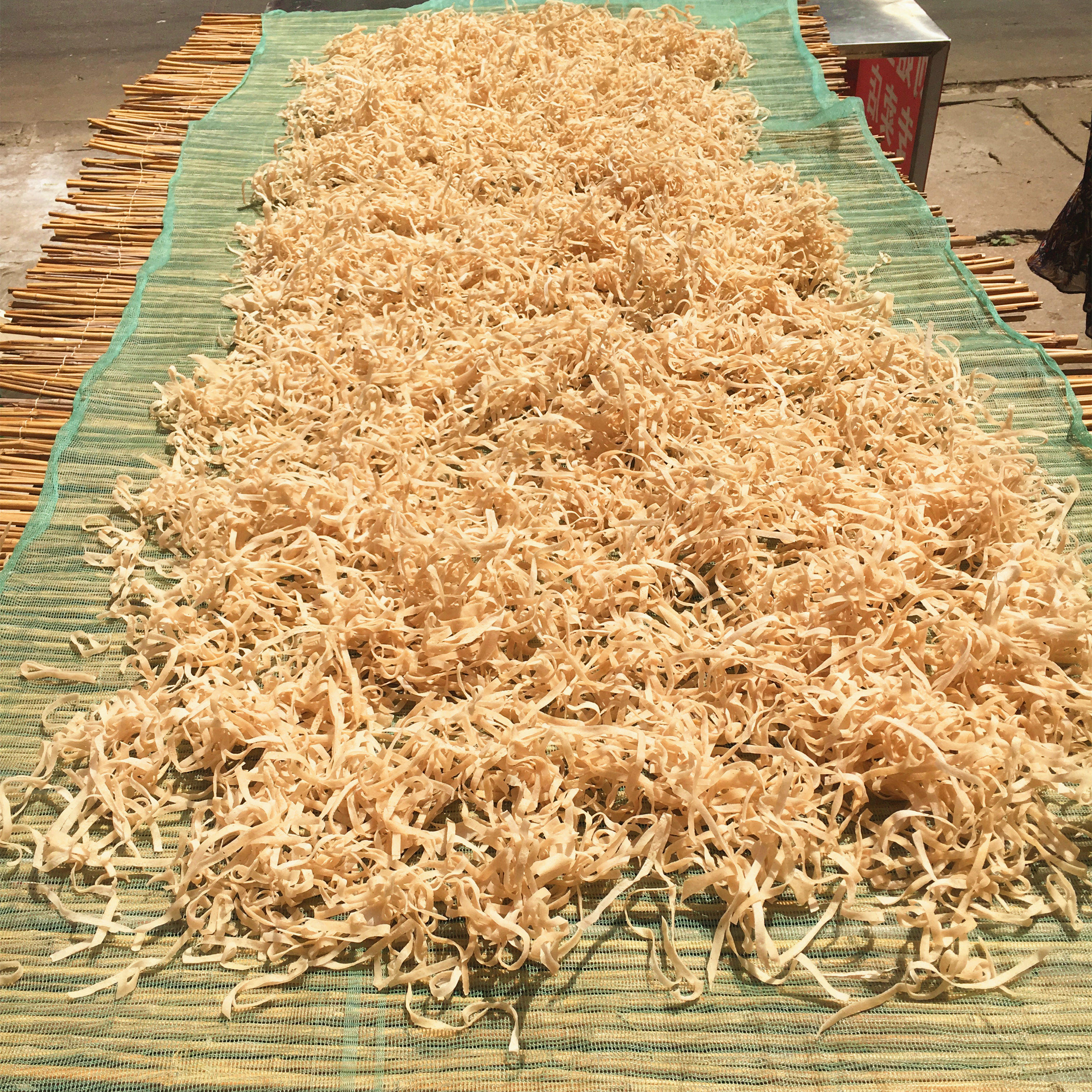 豆皮子5斤 农家手工自制 包邮 豆折荞麦豆皮 干豆丝湖北荆州特产