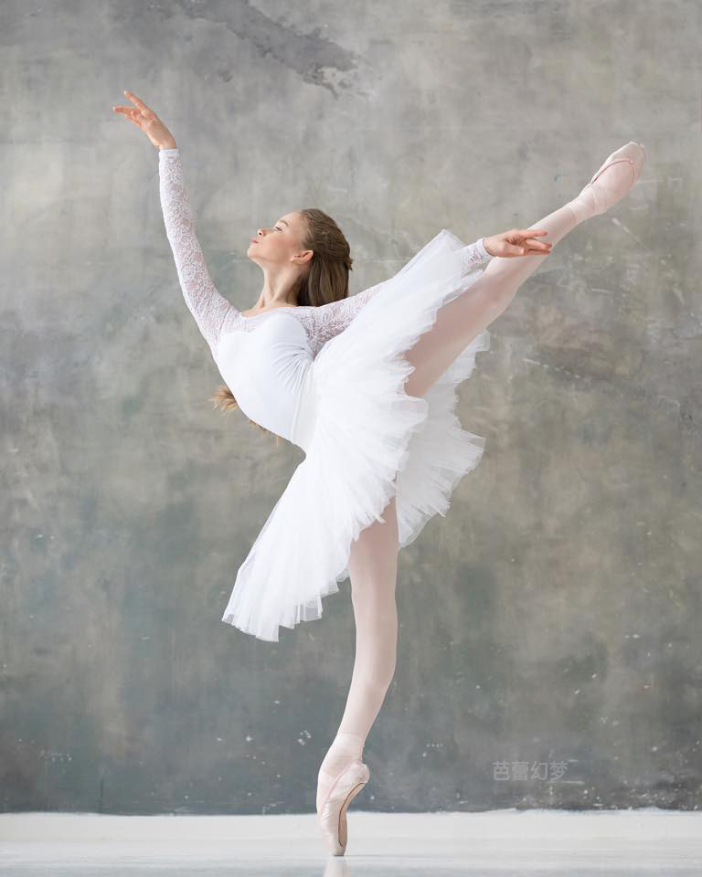 幻梦美国进口elevedance芭蕾舞练功心形胸线蕾丝芭蕾舞服