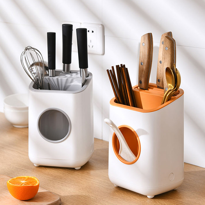 日本厨房多功能刀架刀座厨具筷子勺子置物架家用刀架