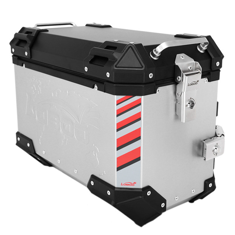 loboo萝卜三箱适用本田非洲双缸crf1000l铝合金尾箱摩托车尾箱