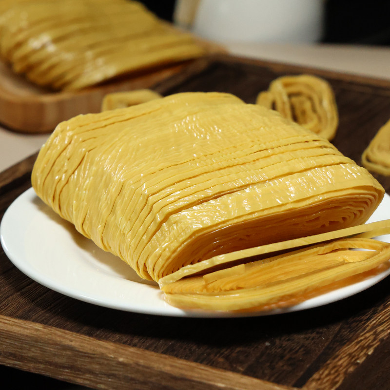 云南特产云丝豆腐丝石屏豆制品腐竹丝干货豆油皮豆丝凉拌散装500g