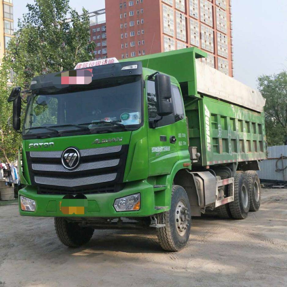 欧曼etx保险杠适用于福田戴姆勒年度型新款渣土汽车防撞梁及附件