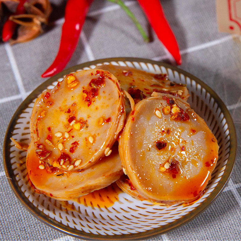 湖南熟食长沙卷苦肠衣包装小包真空卤味特产猪肉类