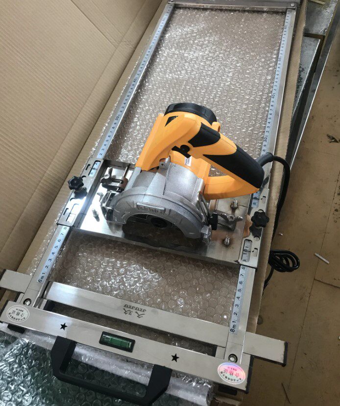 切割机云石机手提改装定位架抖音同款快速墨汁