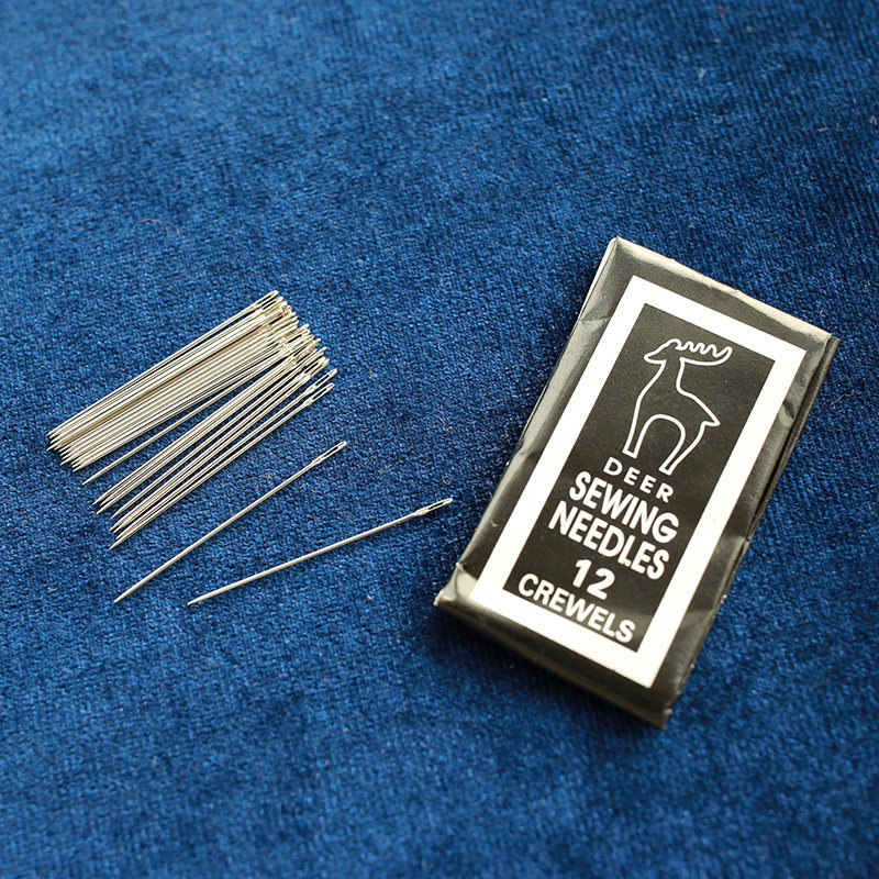12号串珠缝针pony进口长短2mm米珠苏绣绣针针