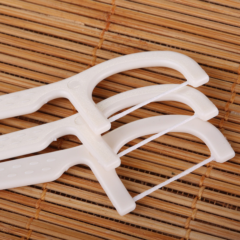 牙线屈臣氏超细剔牙棒高拉力弓形牙签安全家庭牙线