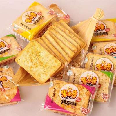 米多奇烤香馍片烤馍片口味散装整箱馍片零食馒头片烤馍丁酥性饼干