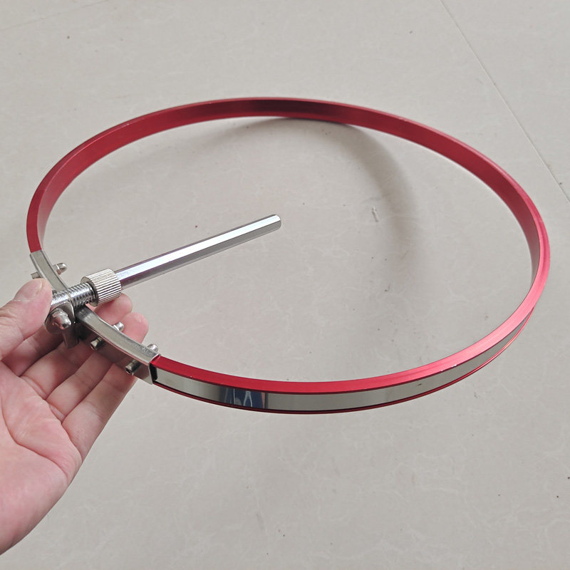 鱼护配件改装加厚钢圈方圈圆形不锈钢圈地钓鱼鱼护