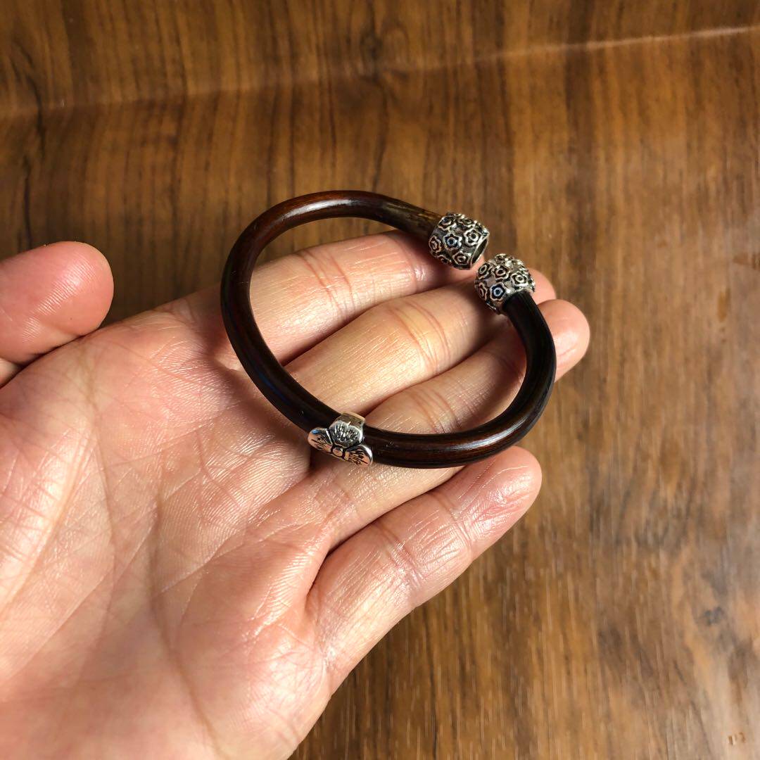 手镯西藏鸡血饰品藤木木质情侣民族风藤女野生手镯