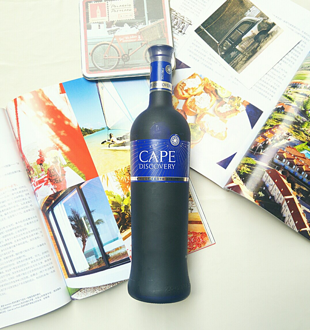南非capediscovery好望望角原瓶进口口干红皮诺塔干红静态葡萄酒