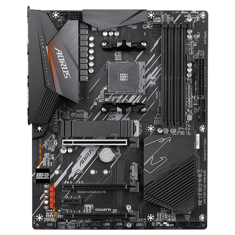 技嘉b550系列台式机电脑电竞游戏aorus小雕主板主板