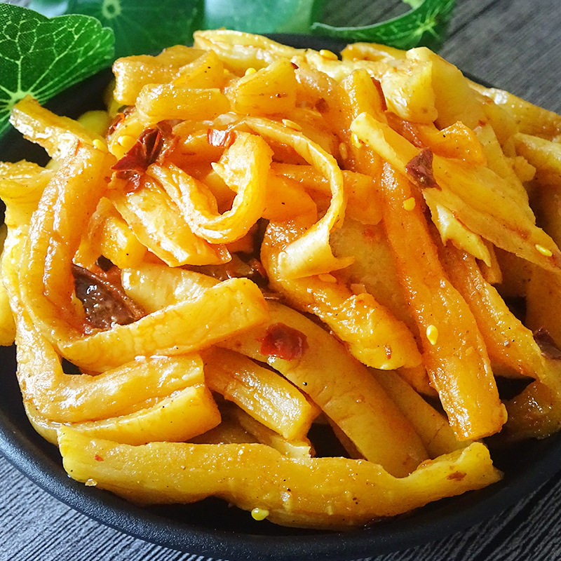 麻辣脆条10斤永超香辣萝卜条即开味速食佐餐酱菜