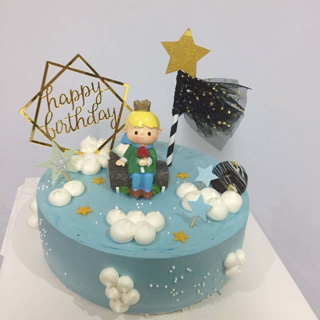 男孩周岁生日蛋糕卡通儿童宝宝北京上海郑州南昌新鲜生日蛋糕