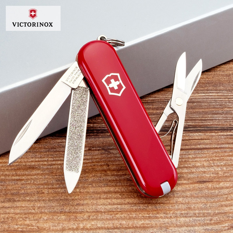 6203典范指甲钳指甲刀礼盒套装瑞士军刀