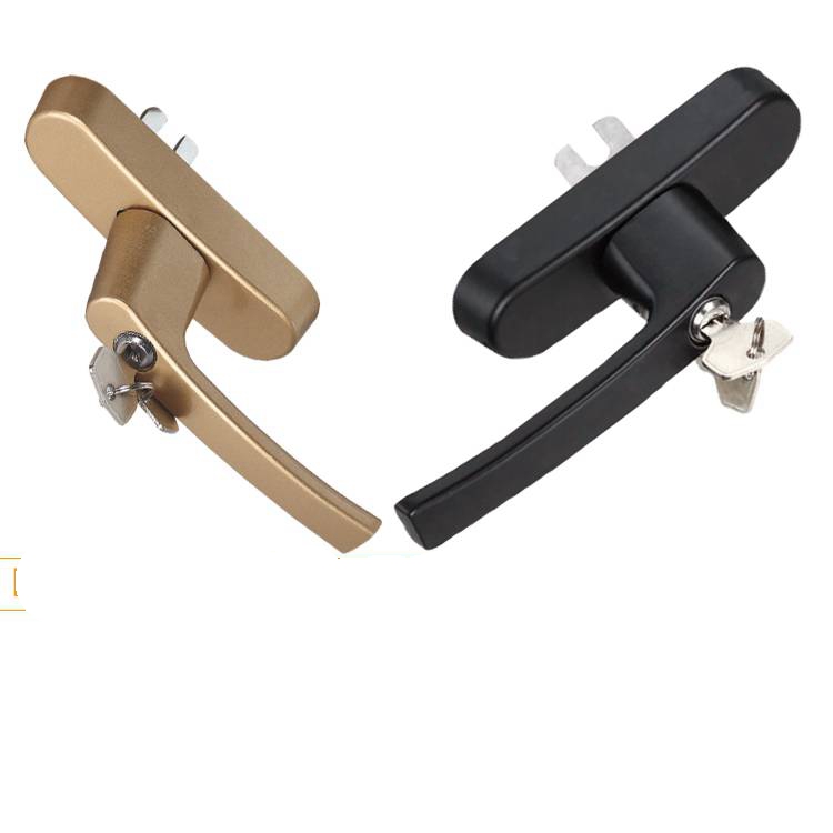 铝合金断桥开窗带锁窗户把手内外外开通用铝窗执手